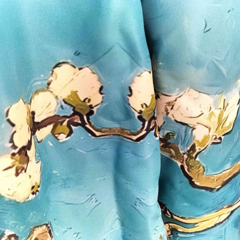 ユーロ 絵画プリント 裏ボアフーデッドジャケット メンズ JPN:XXL